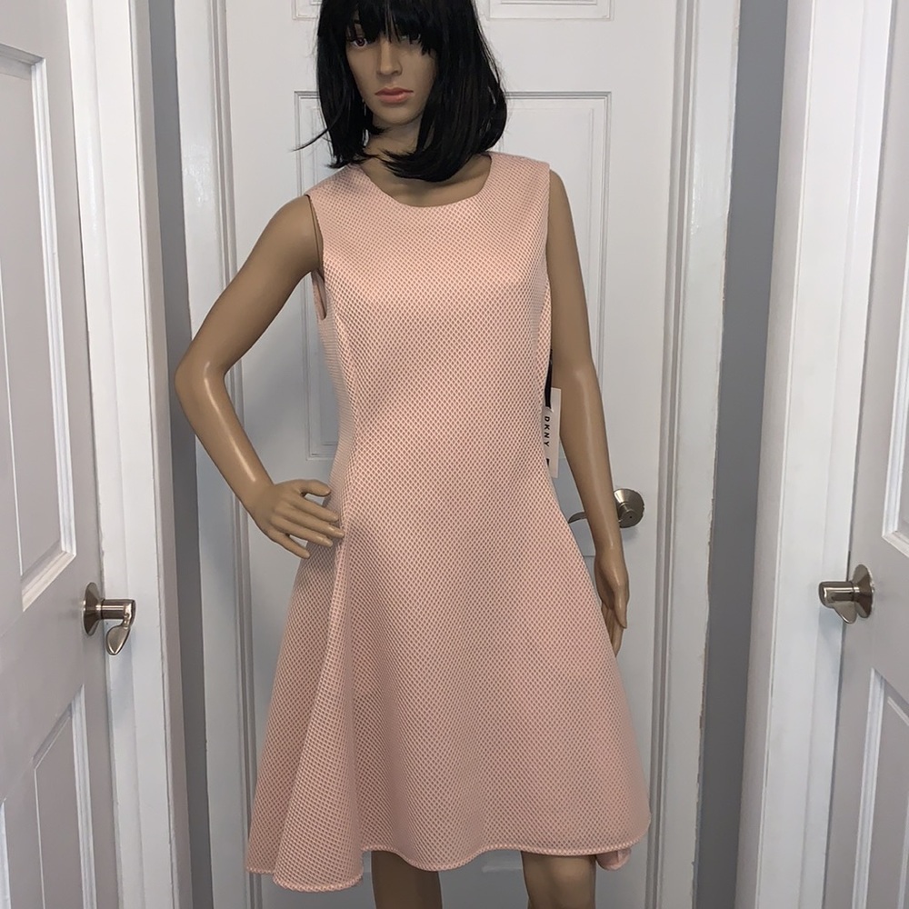 DKNY Pretty Blush Dress Size 10 NWT